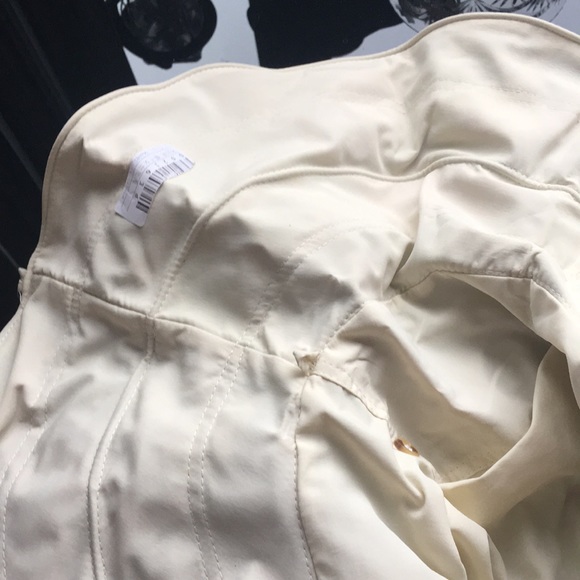 Folding wide brim hat huge white yellow sun flower - Picture 4 of 6